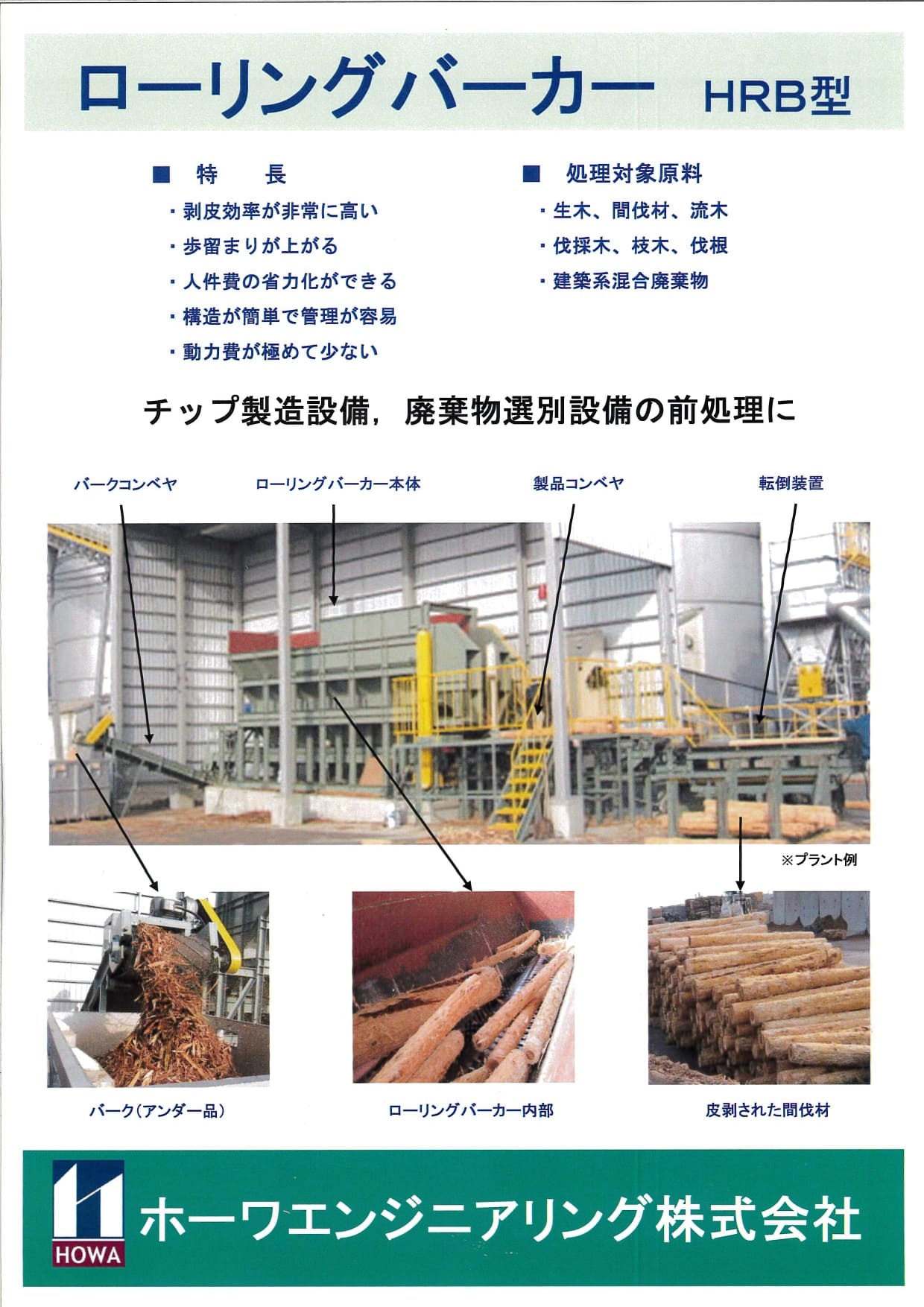 HRB型 ローリングバーカーの画像